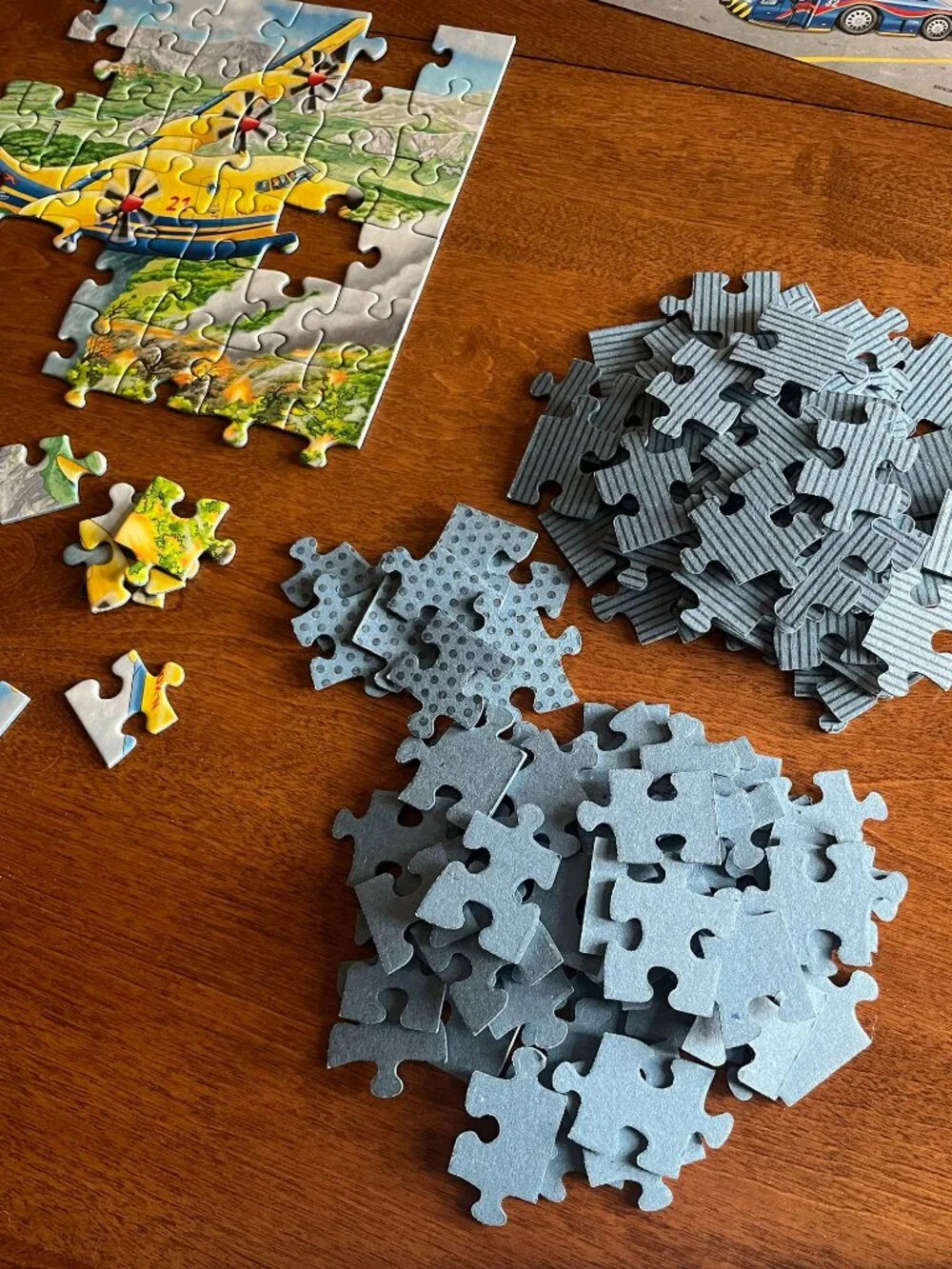 Ravensburger set of 3x49 puzzle trios